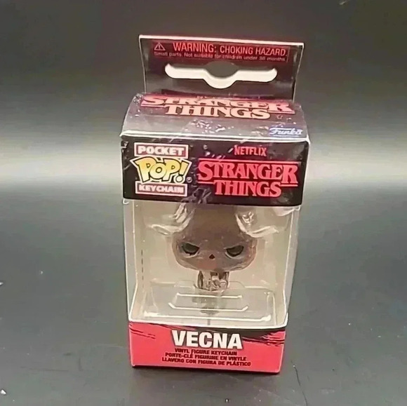 FUNKO POP! KEYCHAIN: Stranger Things Season 4 - Vecna Vinyl Figure New In Box - Picture 1 of 6
